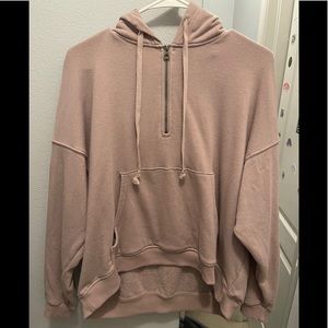 american eagle quarter zip sweatshirt